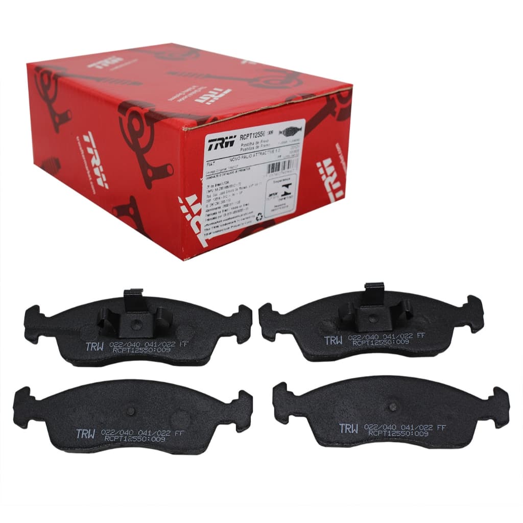 Jogo Pastilha Freio FIAT GRAND SIENA 1.4 2012 2013 2014 2015 2016 2017 2018 Original Trw