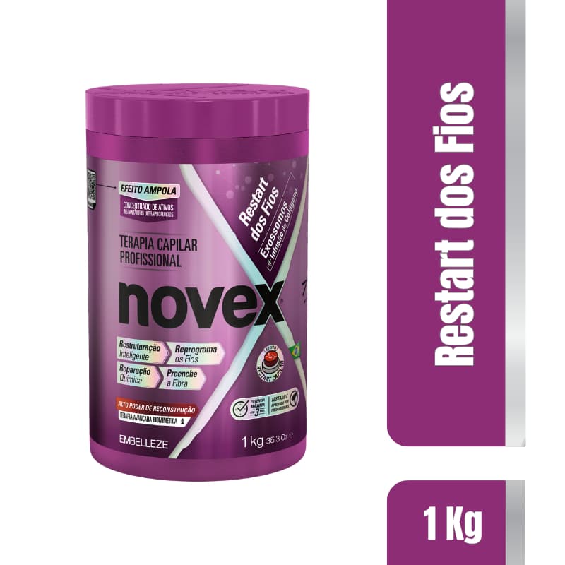 Creme de Tratamento Novex Exossomos com Infusão de Colágeno 1kg