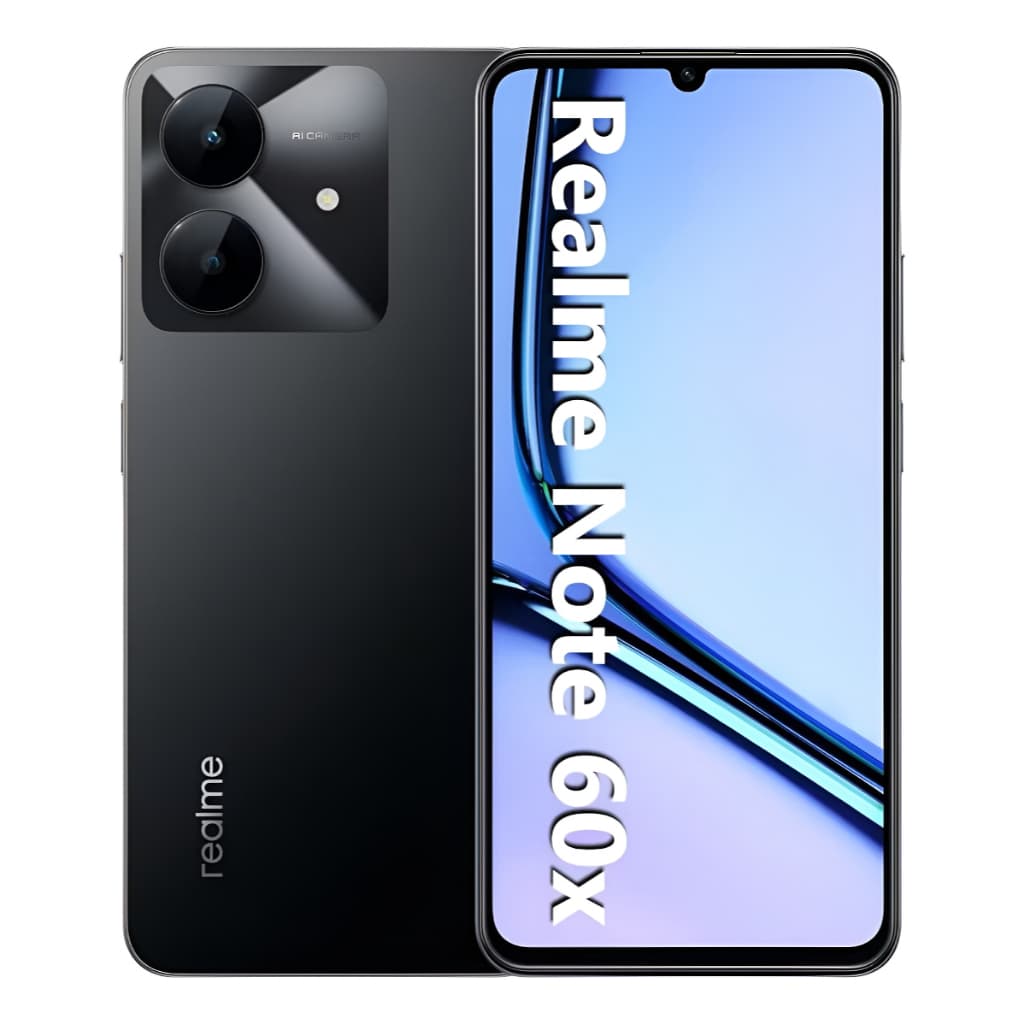 Celular realme Note 60x Smartphone 3+64 GB Original Versão Global Bateria 5000mAh Câmera 8MP Tela 6.7