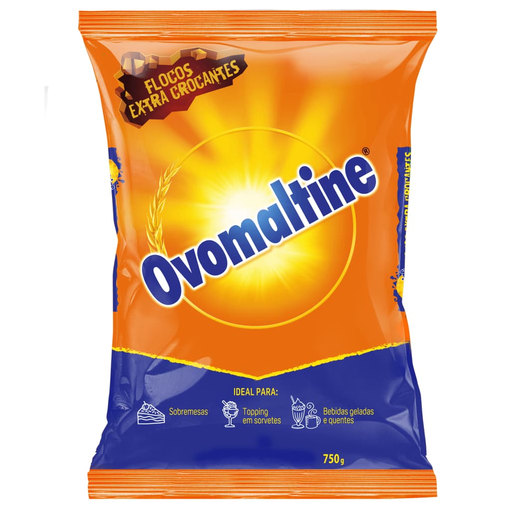 Ovomaltine Flocos Extra Crocantes Vegano 750g