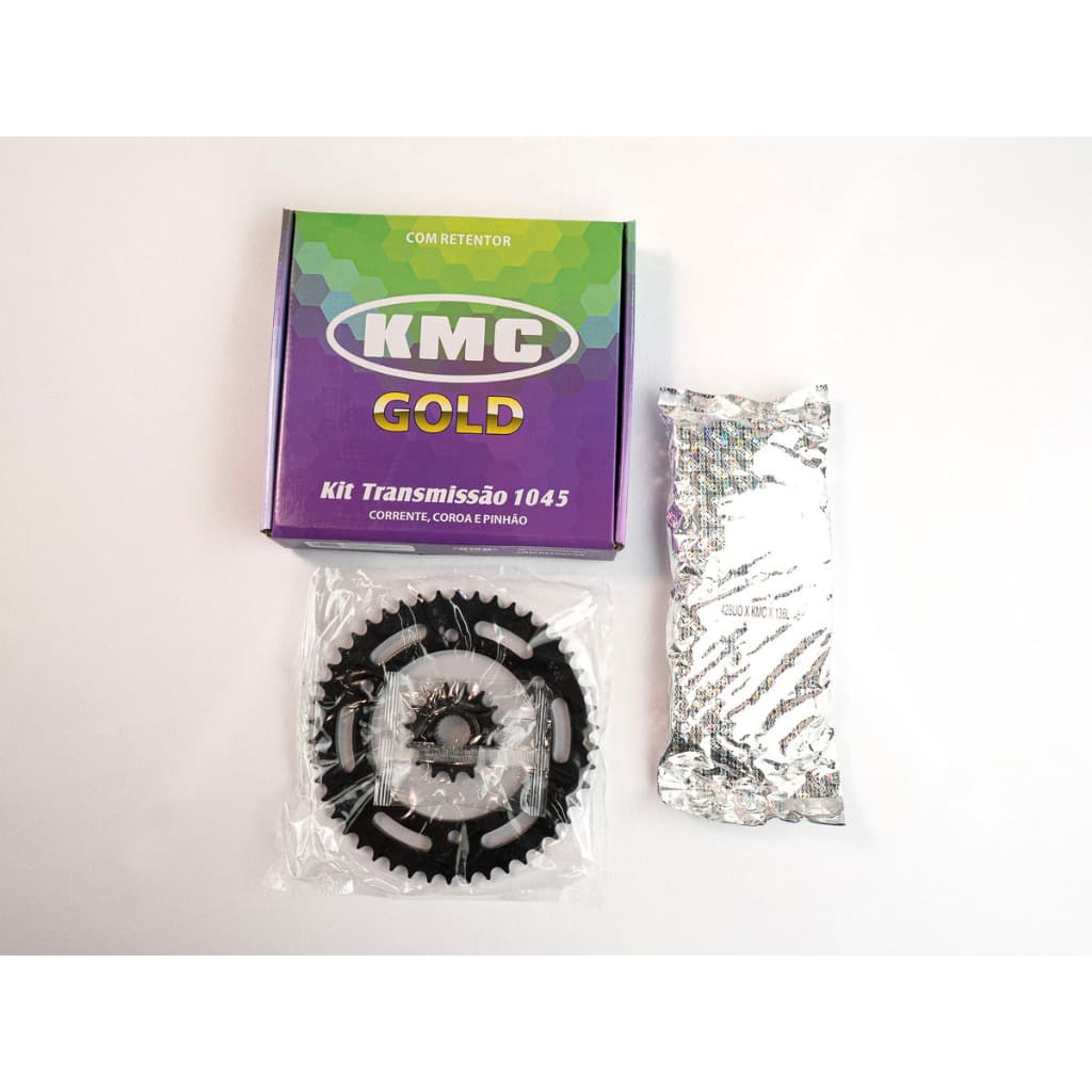 Kit Relação Tração Transmissão Fazer 250 2018 2019 2020 2021 2022 Com Retentor Original Kmc