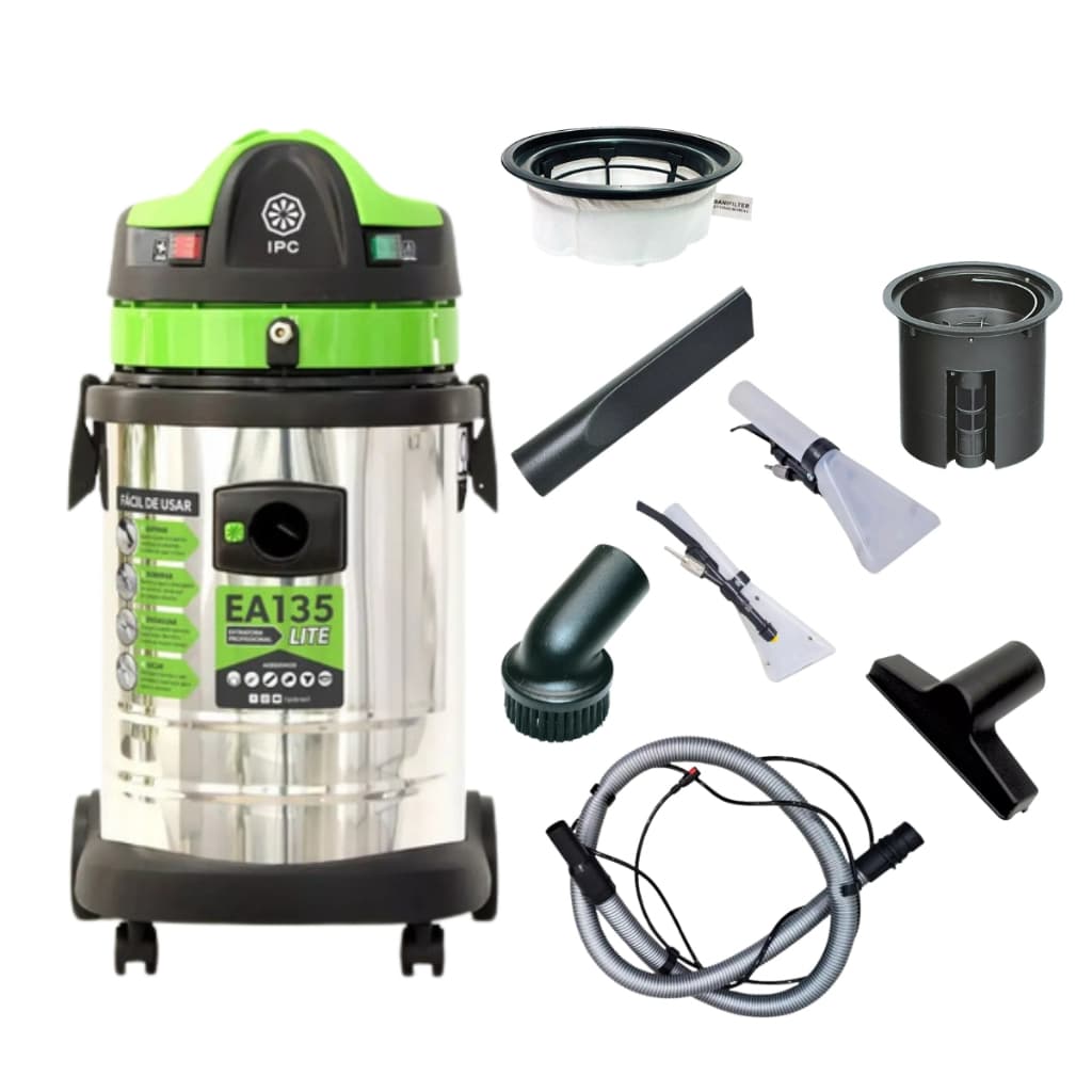 Extratora Aspirador de Pó e Líquidos IPC EA135 Lite 1200W para Estofados