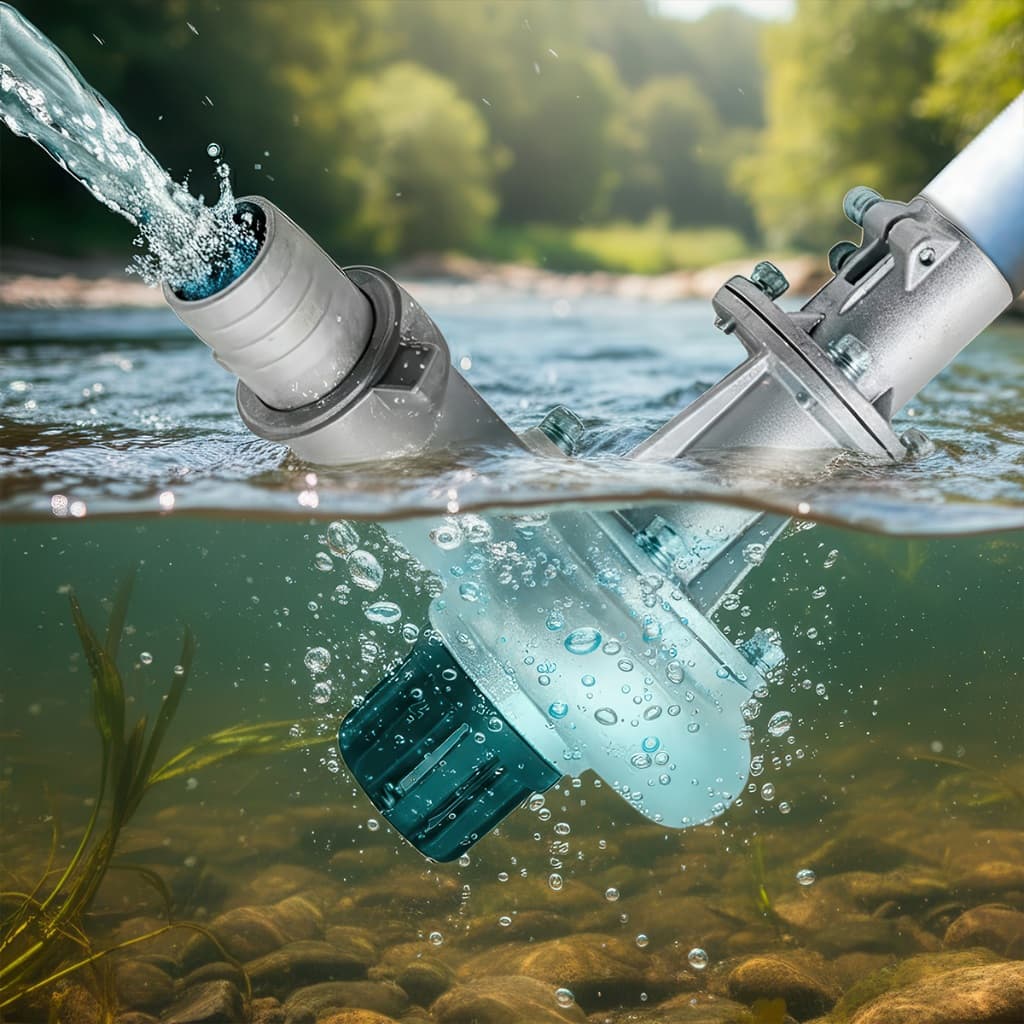 Bomba D'agua Roçadeira Nakasaki 63cc Nk6300 26mm 9 Estrias