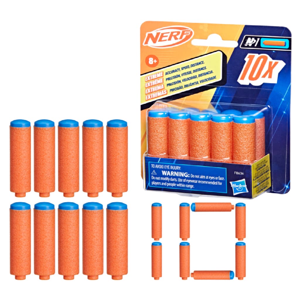 Lançador Nerf N Series Refil 10 Dardos Hasbro F8636