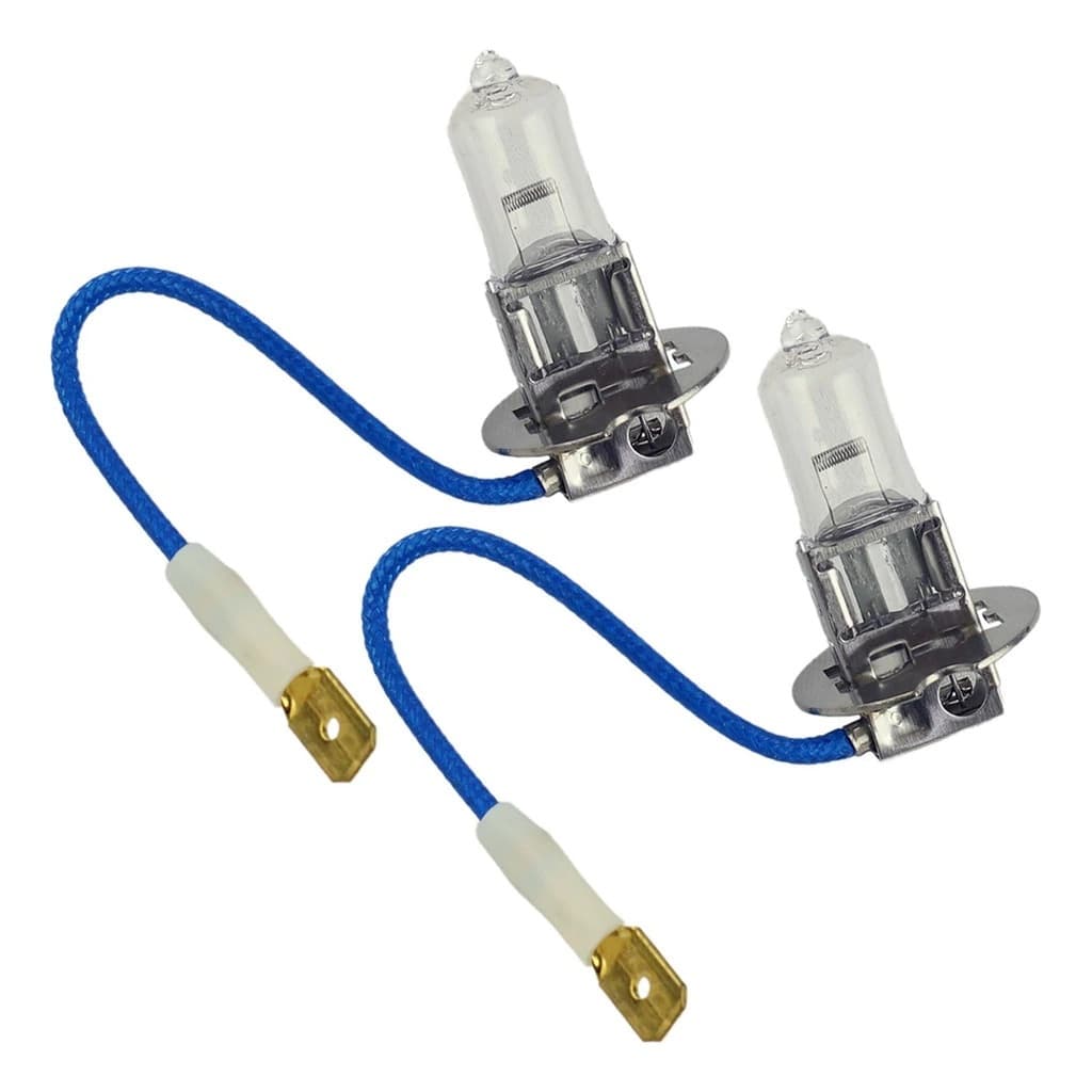 Par Lâmpada Farol Milha  Halogena H3 12v 55w