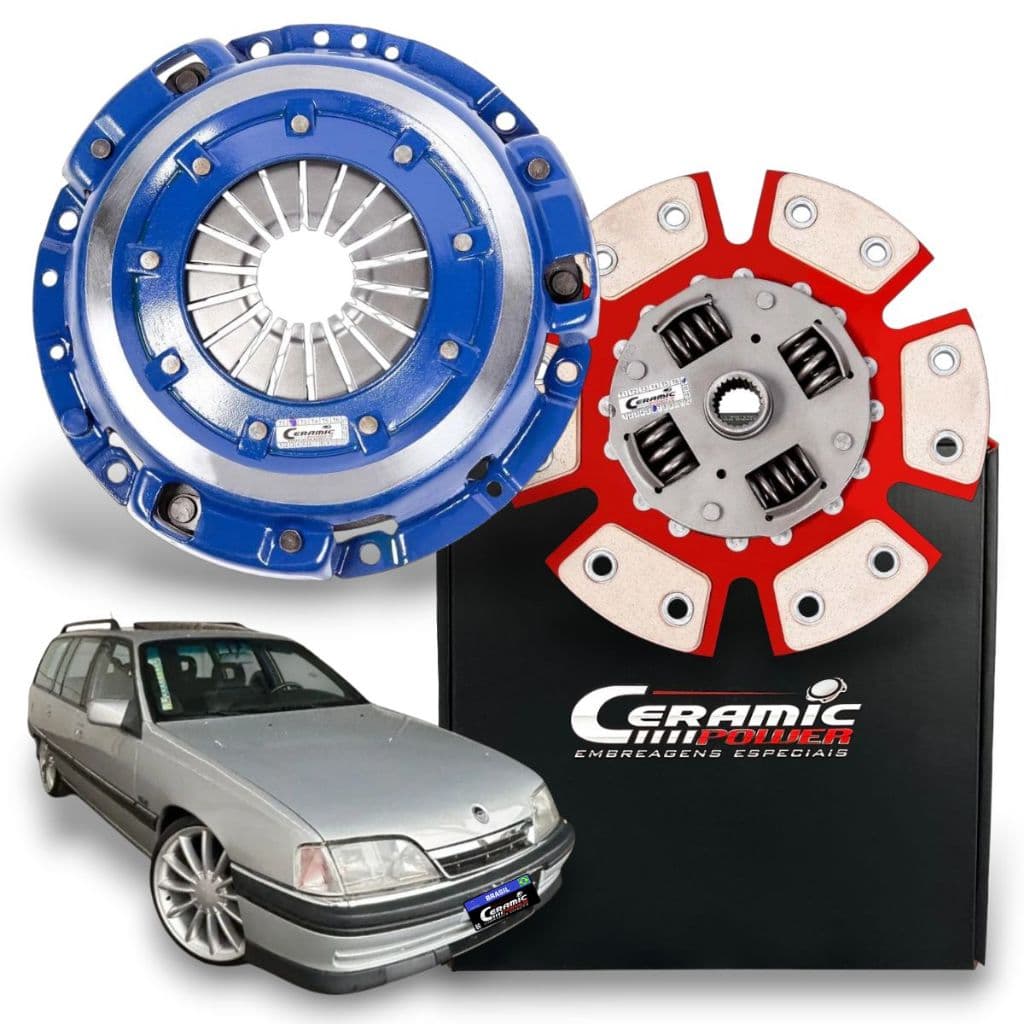 Kit Embreagem Cerâmica 980lbs Omega Suprema 2.0 2.2 8v 1992 1993 1994 1995 1996 1997 1998