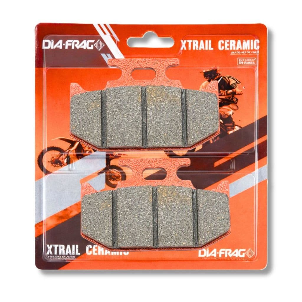 Pastilha de Freio Traseira Ceramica Fz25 250 Lander 250 Teneré 250 Fazer 250 Crosser 150 Fz15 150 Sinterizada Diafrag