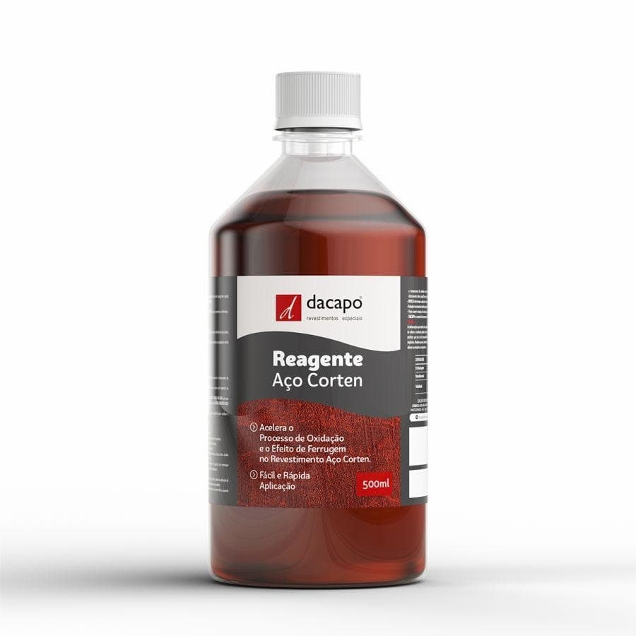 REAGENTE P/EFEITO ACO CORTEN 500ML
