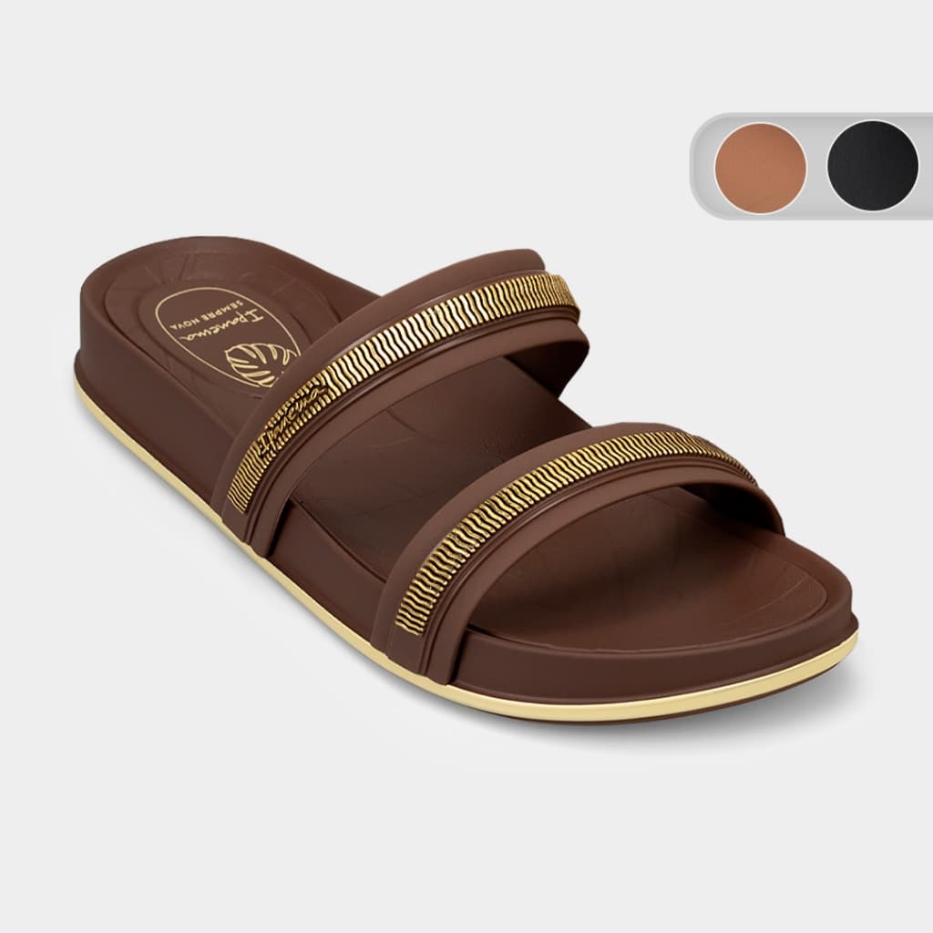 Chinelo Ipanema Shine Slide Trendy Feminino 27595