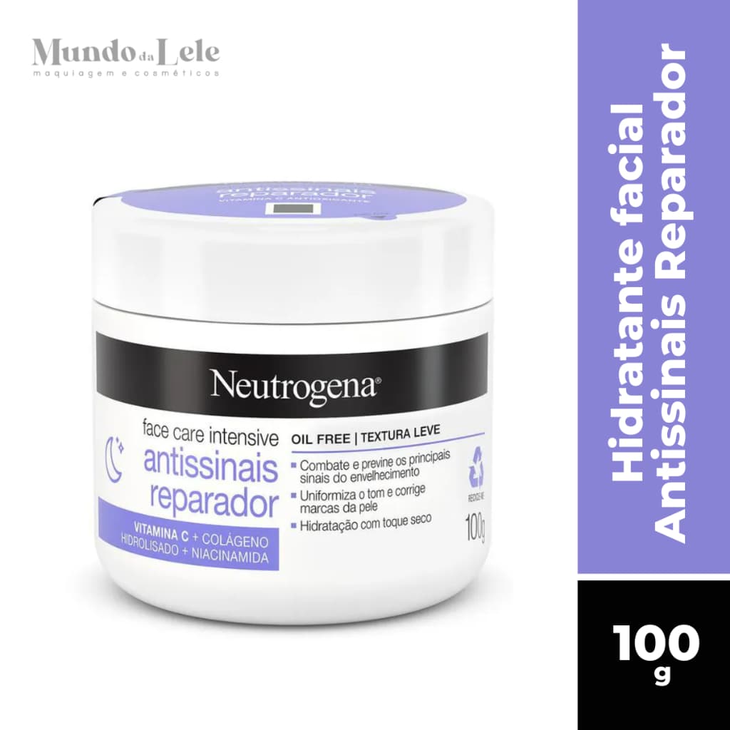 Neutrogena Creme Facial Antissinais Reparador Vitamina C Noturno
