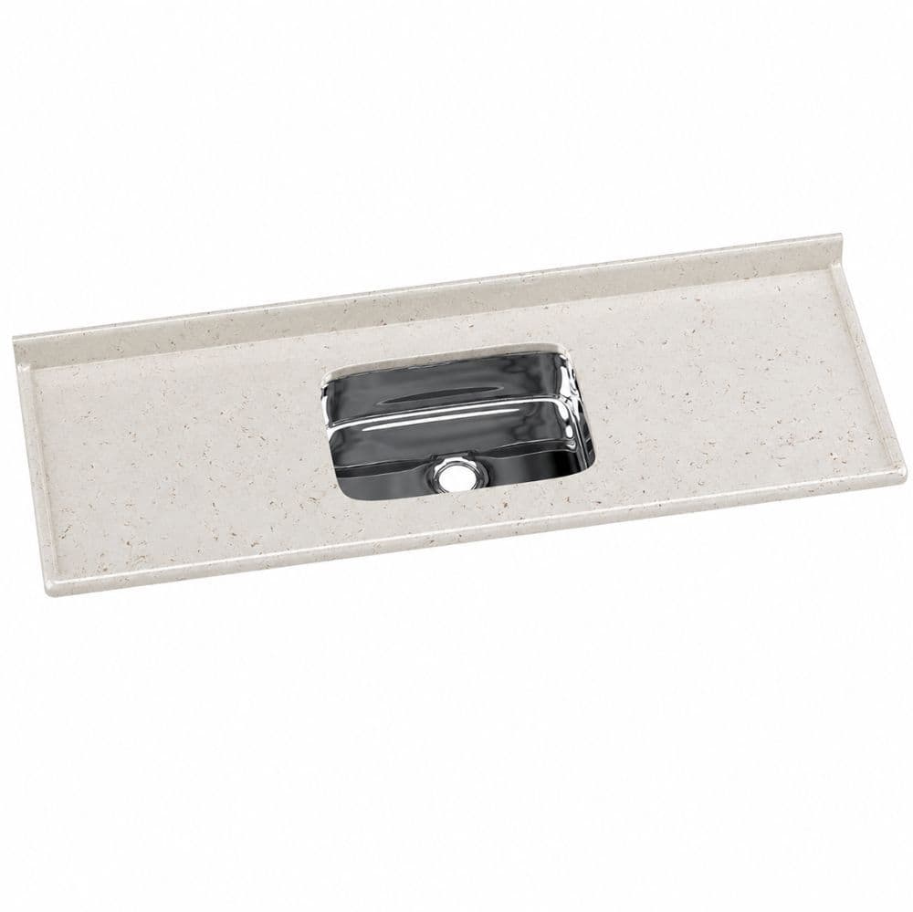 Tampo de Pia com Cuba Inox Rorato 150x55cm