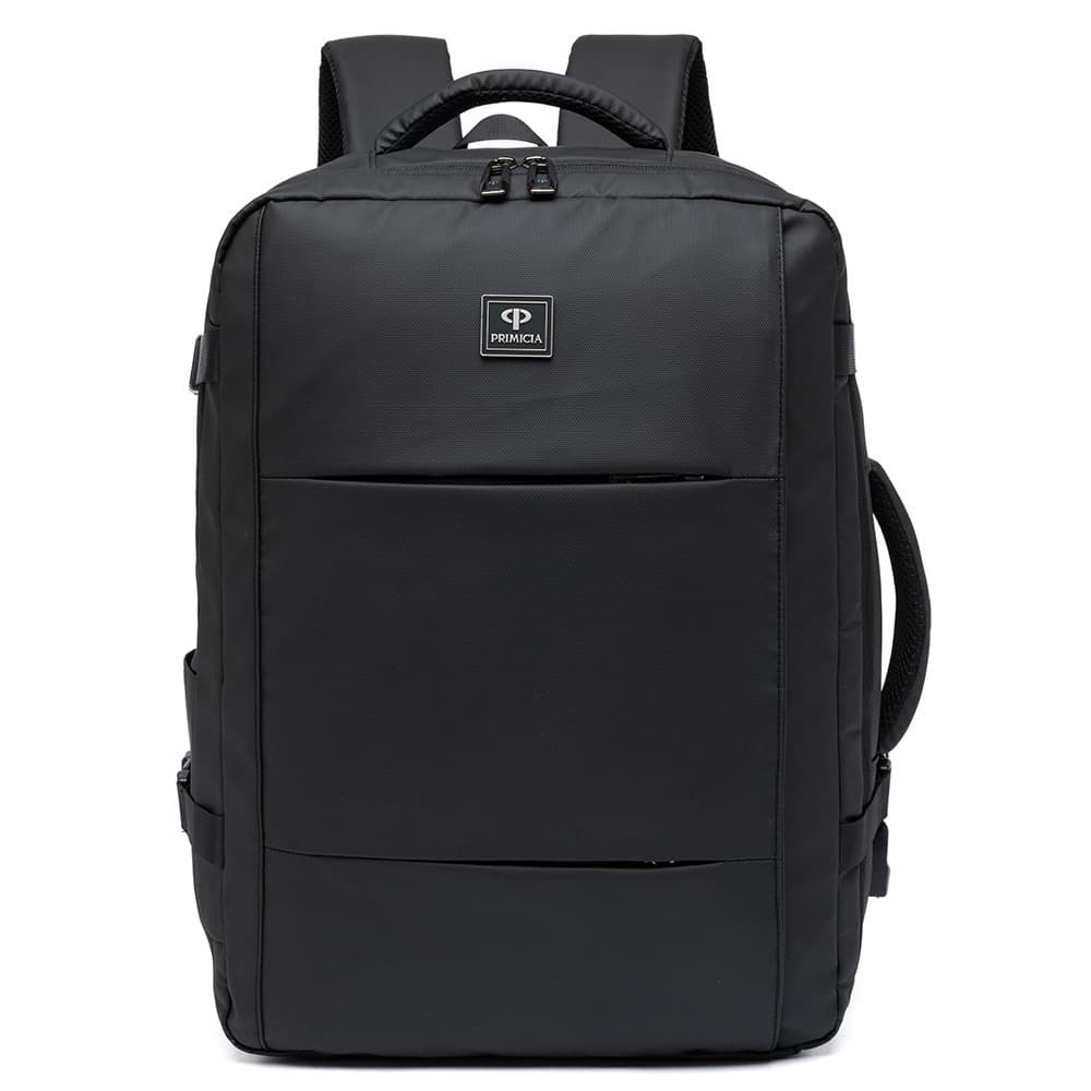 Mochila Executiva Masculina Expansiva Primicia Notebook USB Pasta Trabalho Faculdade Resistente