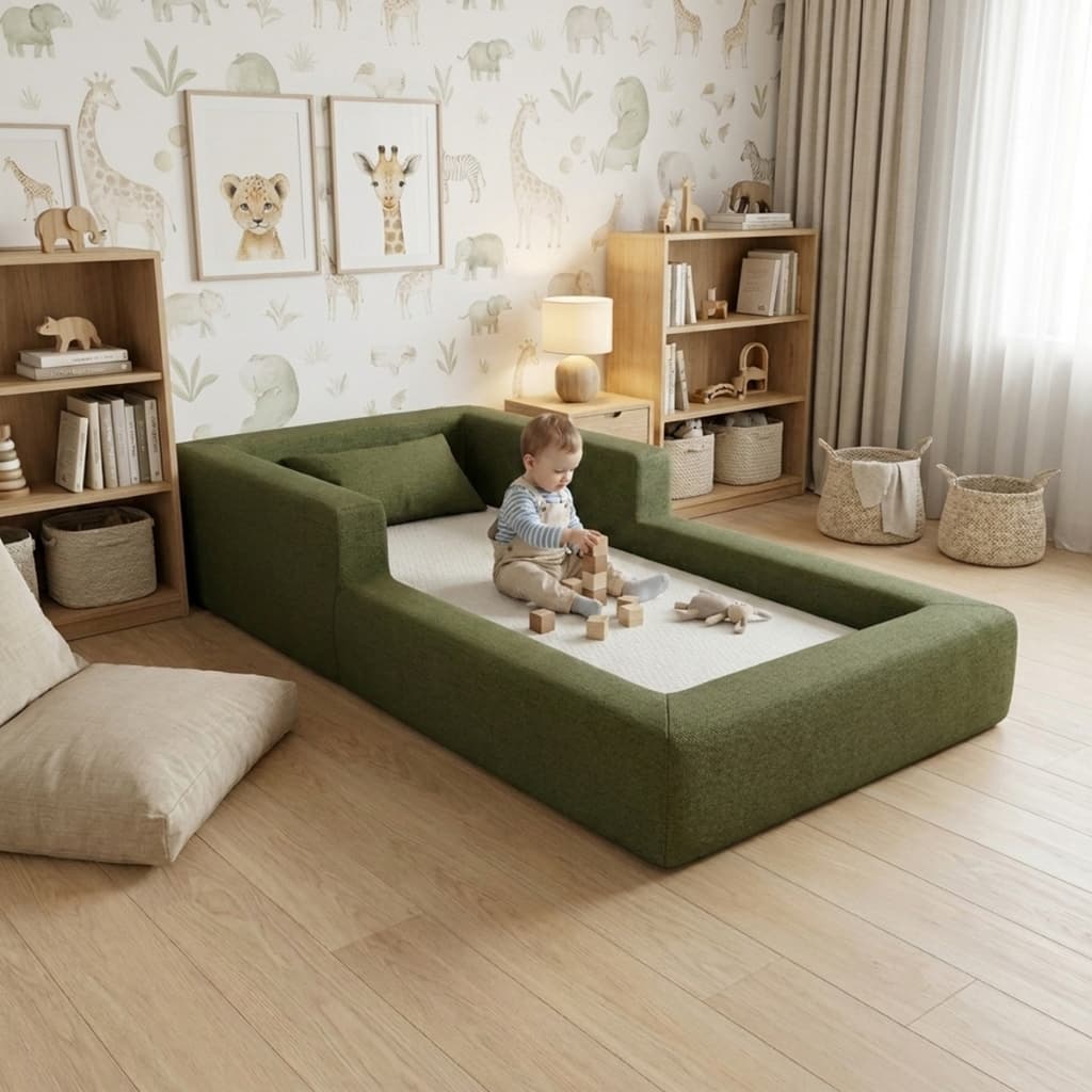 Cama Montessoriana Solteiro Aconchego 100% Espuma Keiko Colchões