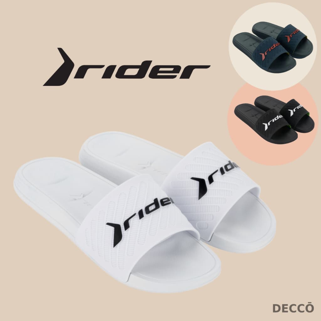 Chinelo Rider Modelo Slide Free II Masculino Casual Ultra Confortável Sandália Anatômico Adulto