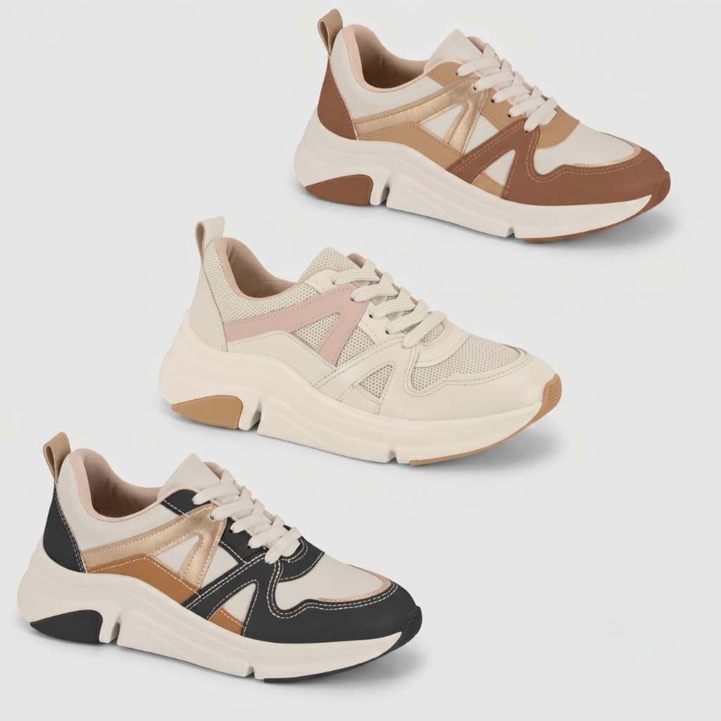 Tênis Modare UltraConforto Chunky Sneaker Feminino Confortável Leve Estiloso Casual