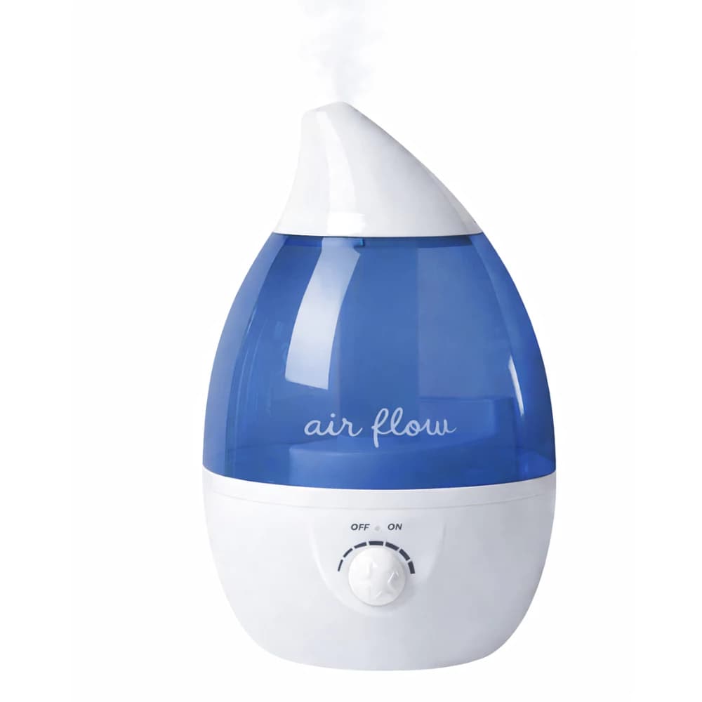 Umidificador de Ar 3 L Ultrassônico Silencioso Difusor Aromas Luminária com LED Portátil Azul Escuro
