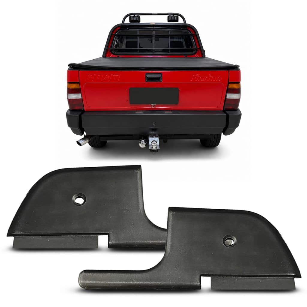 Par Cantoneira Arremate Caçamba Fiorino Pick Up 88 a 98