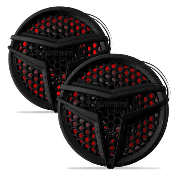 Par de Twiter Bl 20 Bomber 160 Rms Par 4 Ohms não precisa de capacitor Qualidade de audio agudos perfeitos