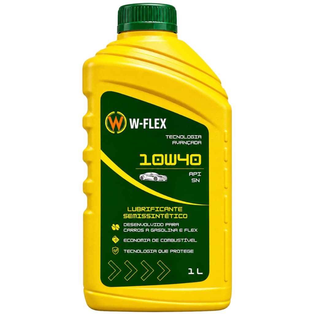 01l Óleo Motor W-Flex Sae 10w40 Api Sl Semi-sintético