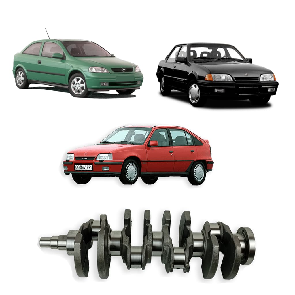 Eixo Virabrequim Manivela Novo Std Gm Astra Monza Kadett 1.8 8v