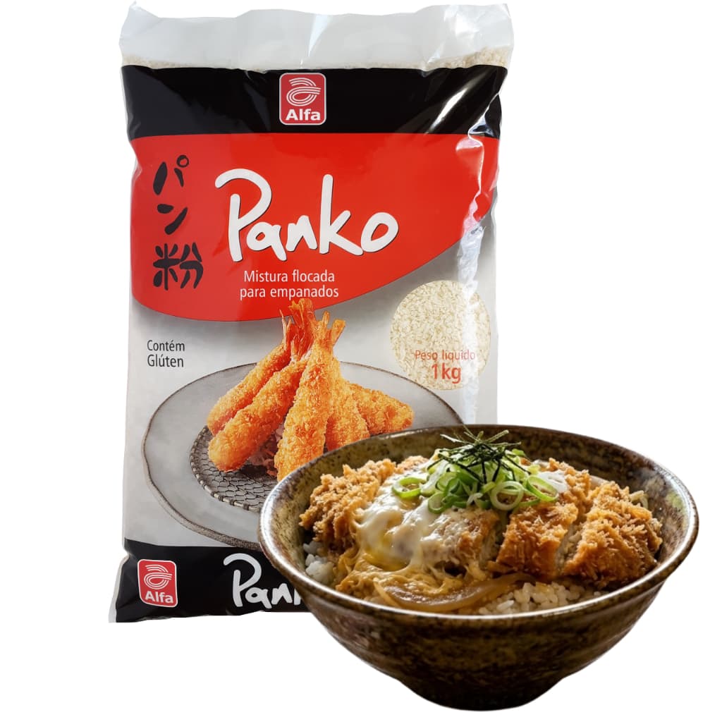 Farinha Panko Flocada Mistura Para Empanar Alfa 1kg