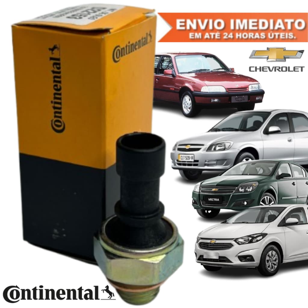 INTERRUPTOR DE PRESSÃO DE ÓLEO CORSA / VECTRA / CELTA/ASTRA – CONTINENTAL VDO D22153 – NOVO COM NOTA FISCAL
