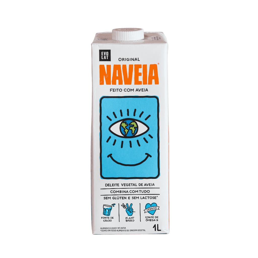 Leite Vegetal Aveia Naveia Original 1L Sem Lactose