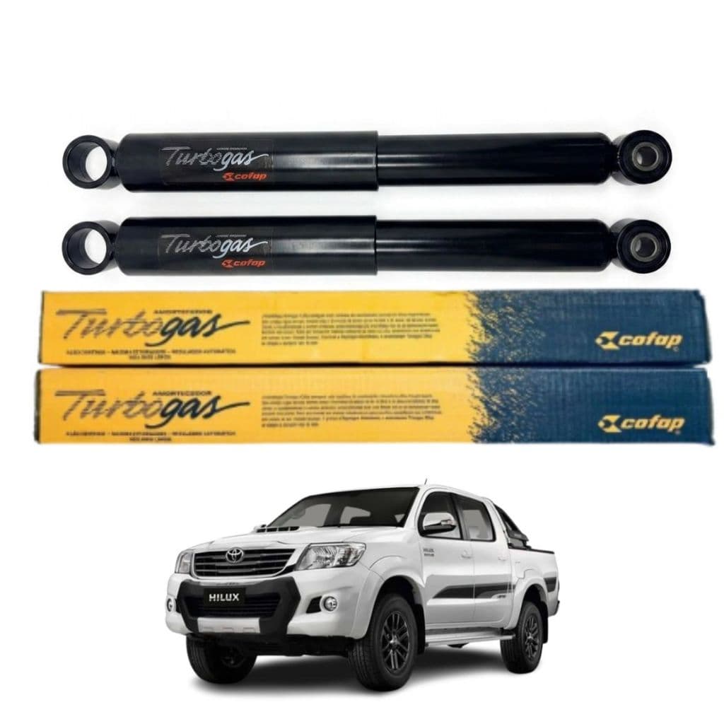 Par Amortecedor Traseiro Toyota Hilux Pick Up 4x2 4x4 2005 2006 2007 2008 2009 2010 2011 2012 2013 2014 2015 Original