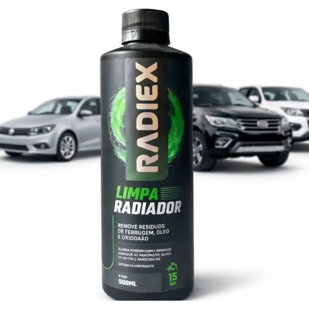 Limpa Radiador Radiex Remove Resíduos Ferrugem Óleo - 500ml