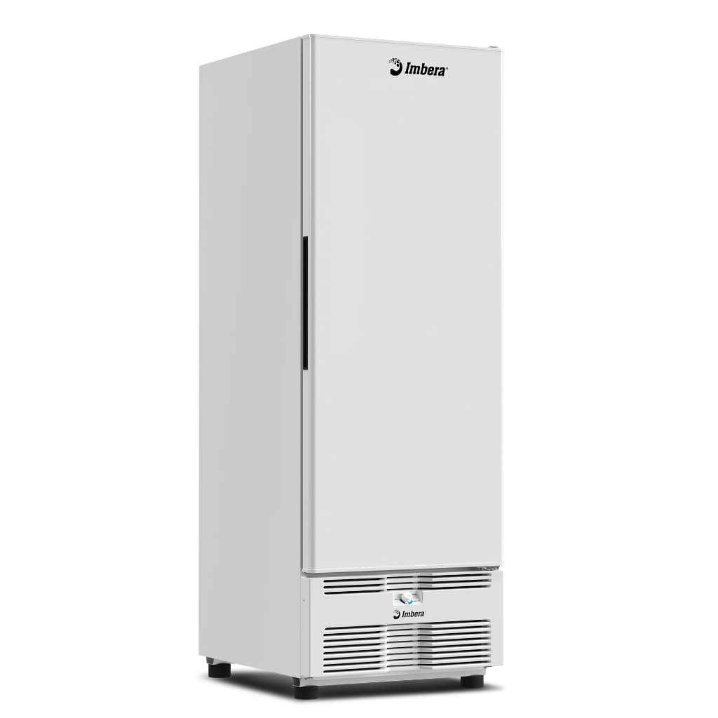 Congelador Imbera Max Porta Sólida Full White Evz21 594L