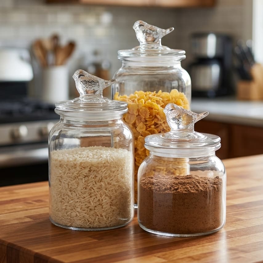 Pote Hermetíco Para Guardar Alimentos Clear Hauskraft