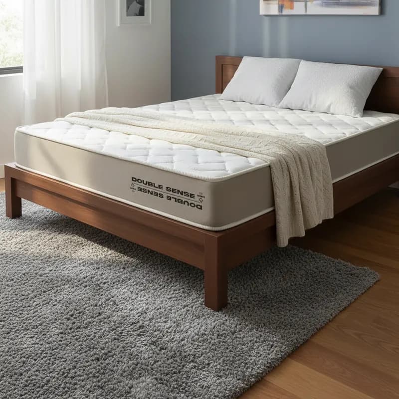 Colchão de Espuma D70 Double Face Ortopédico Double Sense Casal 138cm