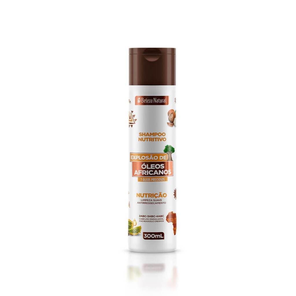 Shampoo Nutritivo Explosão de Óleos Africanos 300ml bn.Cachos