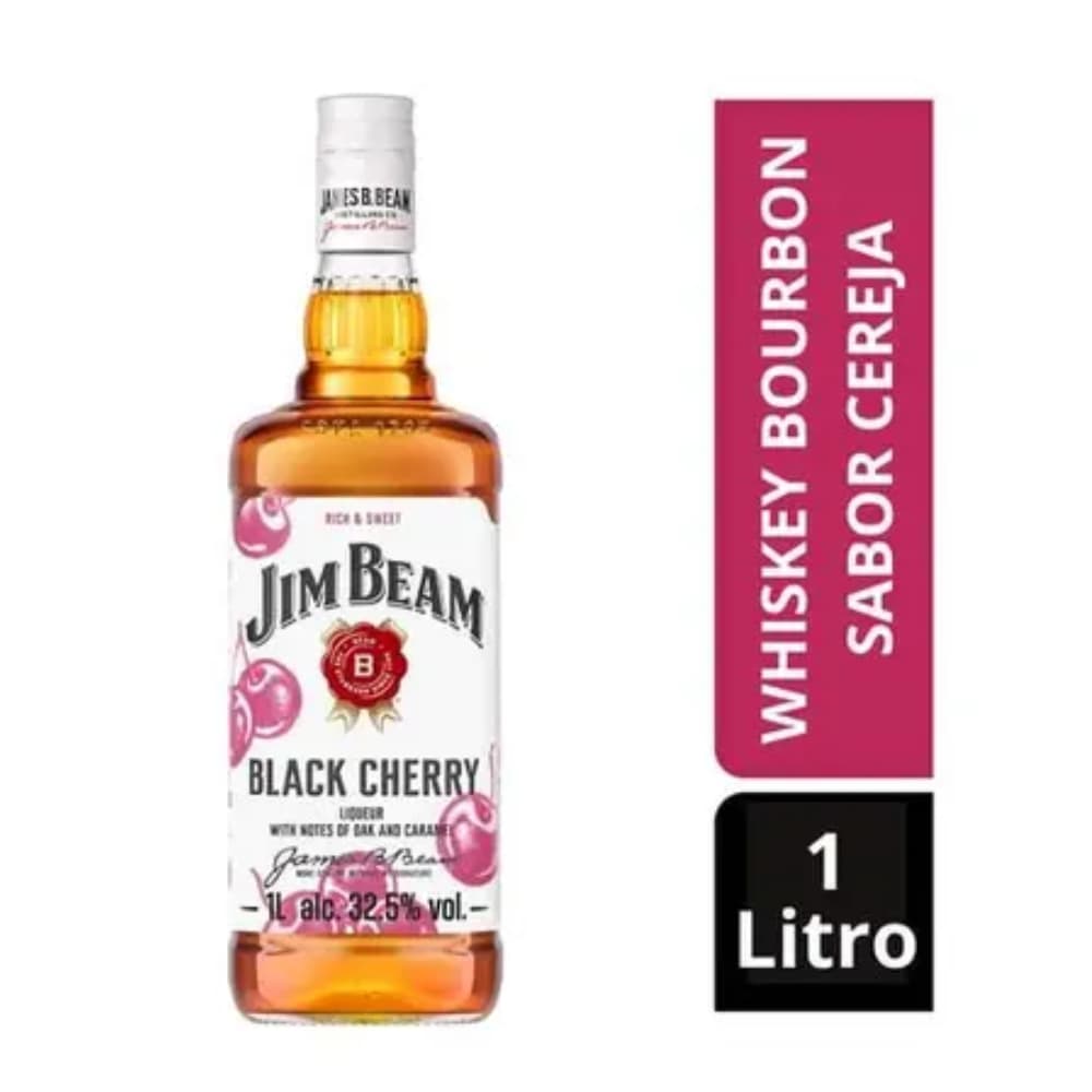 Whiskey Bourbon Jim Beam Cherry 1L