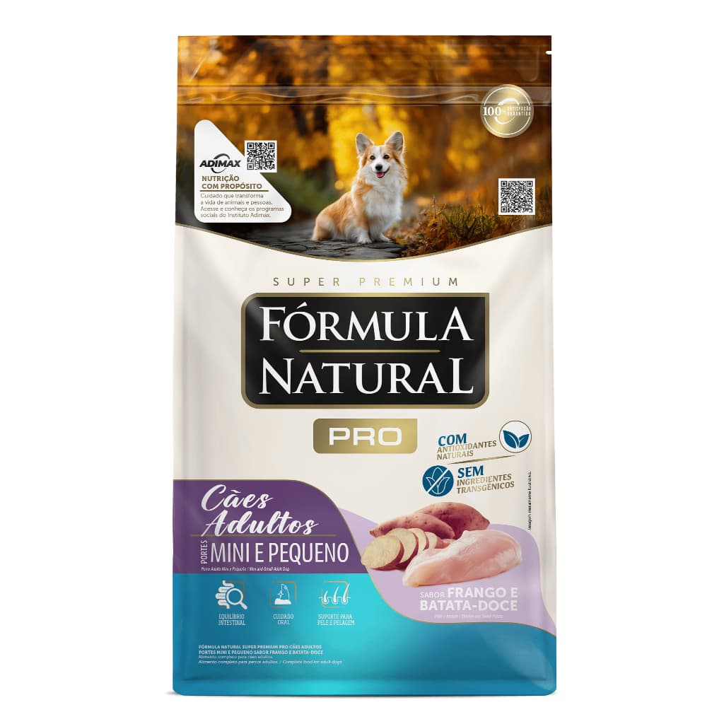 Ração Fórmula Natural Pro Cães Adultos Raças Mini e Pequenas 15Kg