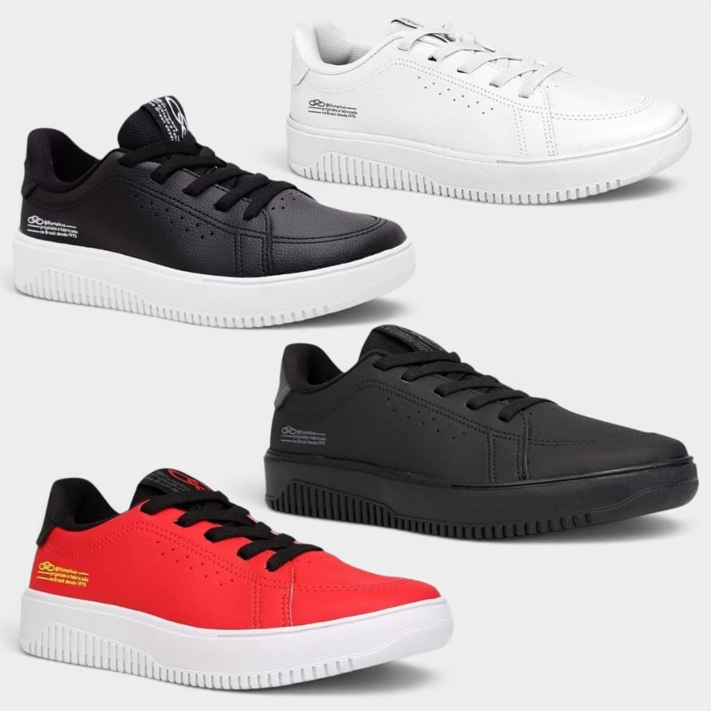 Tênis Infantil Olympikus Eros Masculino Casual Original