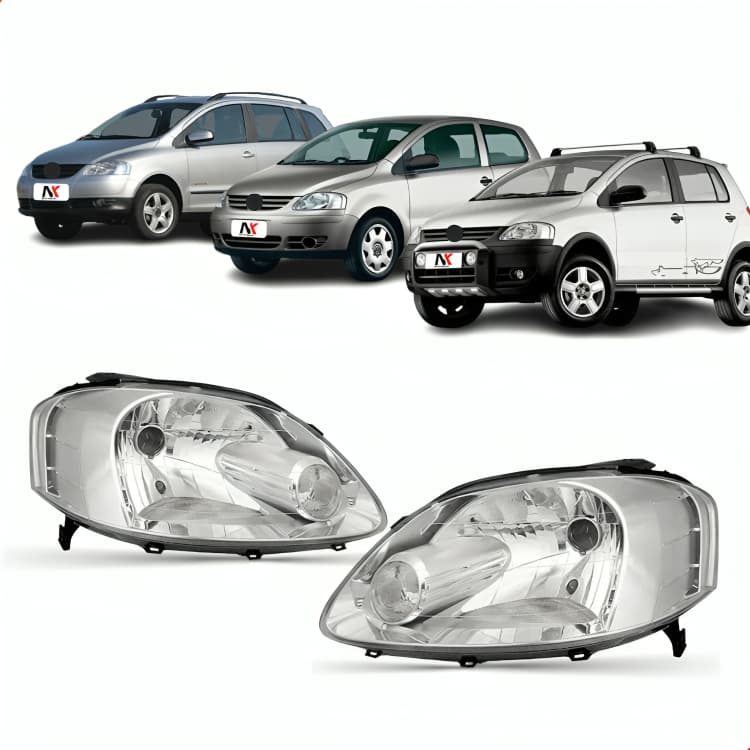 Par / Un Farol Fox Cross Spacefox 2004 A 2007 CROSS SPACEFOX FAROL FOCO SIMPLES ESPACEFOX FAROLETE