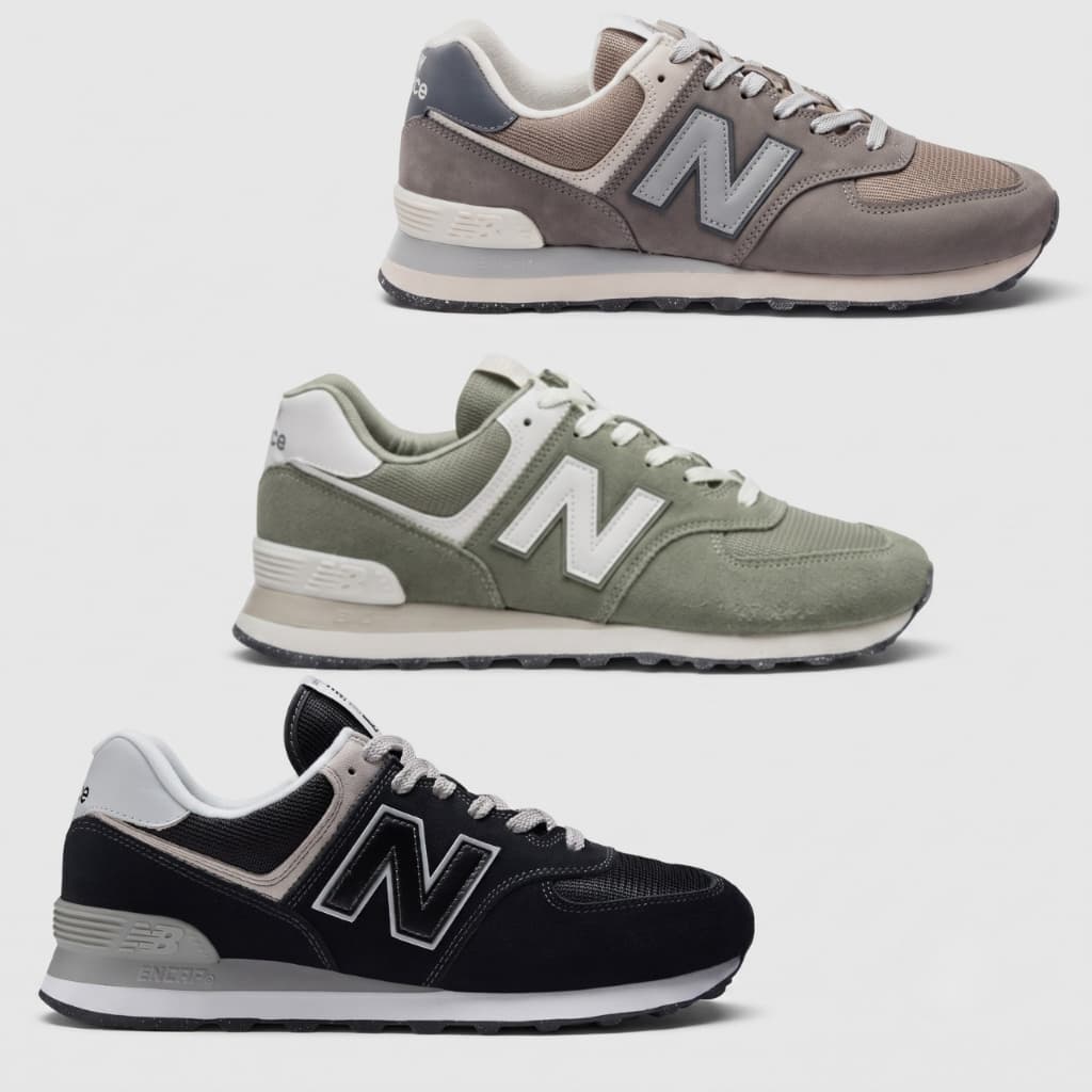 Tênis New Balance 574 V2 Masculino Retrô Classico Estiloso Original