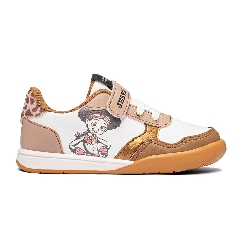 Tênis Infantil Jessie Toy Story Disney Original c 24 ao 33 Casual Confortável para Menina