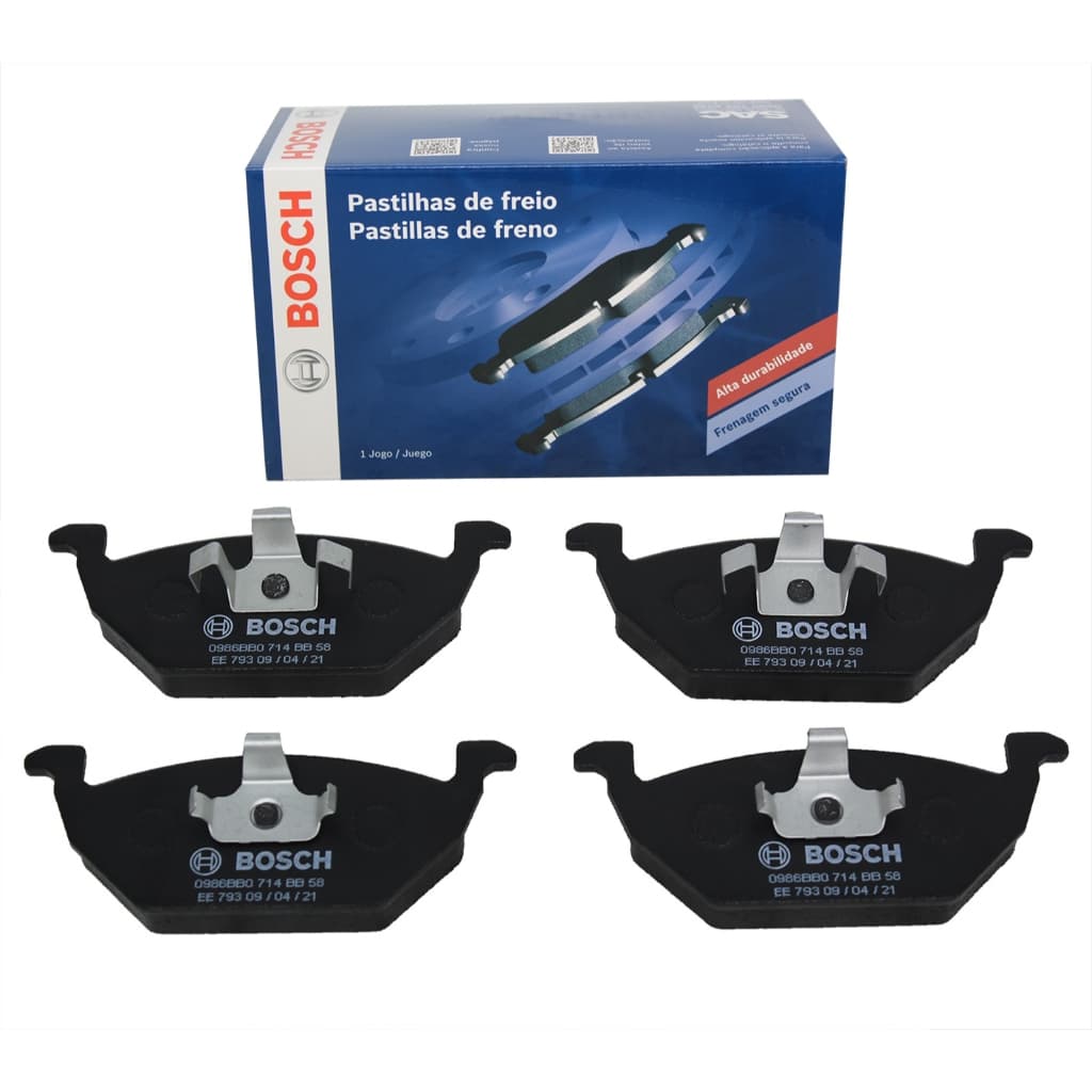 Jogo Pastilha Dianteira Vw GOL 2014 2015 2016 2017 2018 2019 Original Bosch Novo