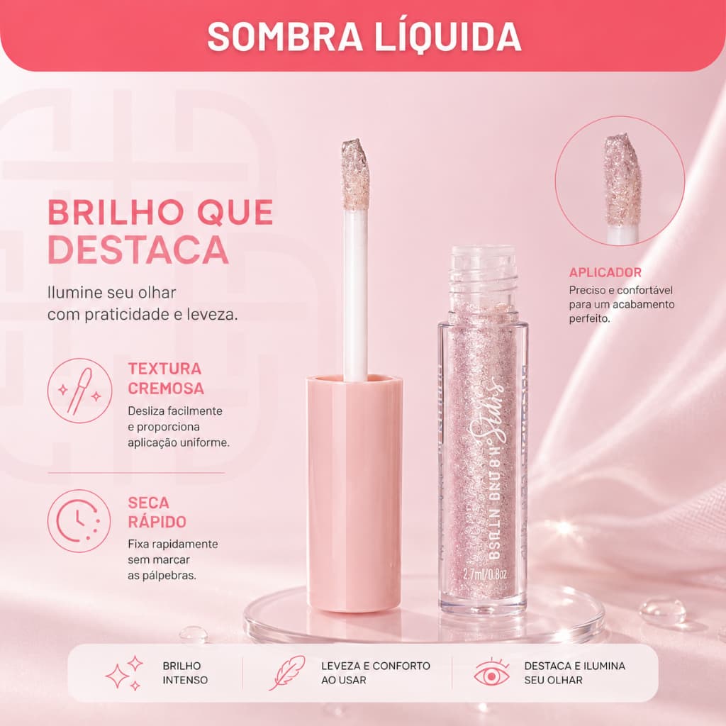 Sombra Líquida Eyeshadow Stars Ana Hickmann