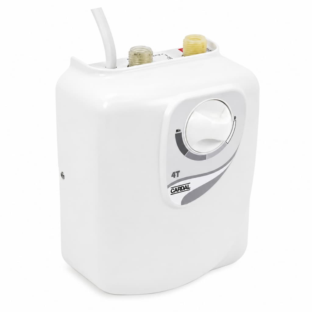 Aquecedor Individual Cardal 6400W 220V com 4 Temperaturas para Pia Lavatório Água Quente Instantânea