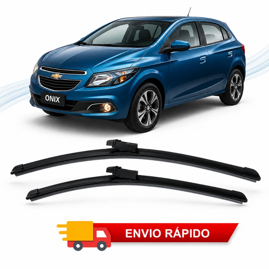 Par Palheta Limpador Parabrisa Onix Prisma 2012 2013 2014 2015 2016 2017 2018