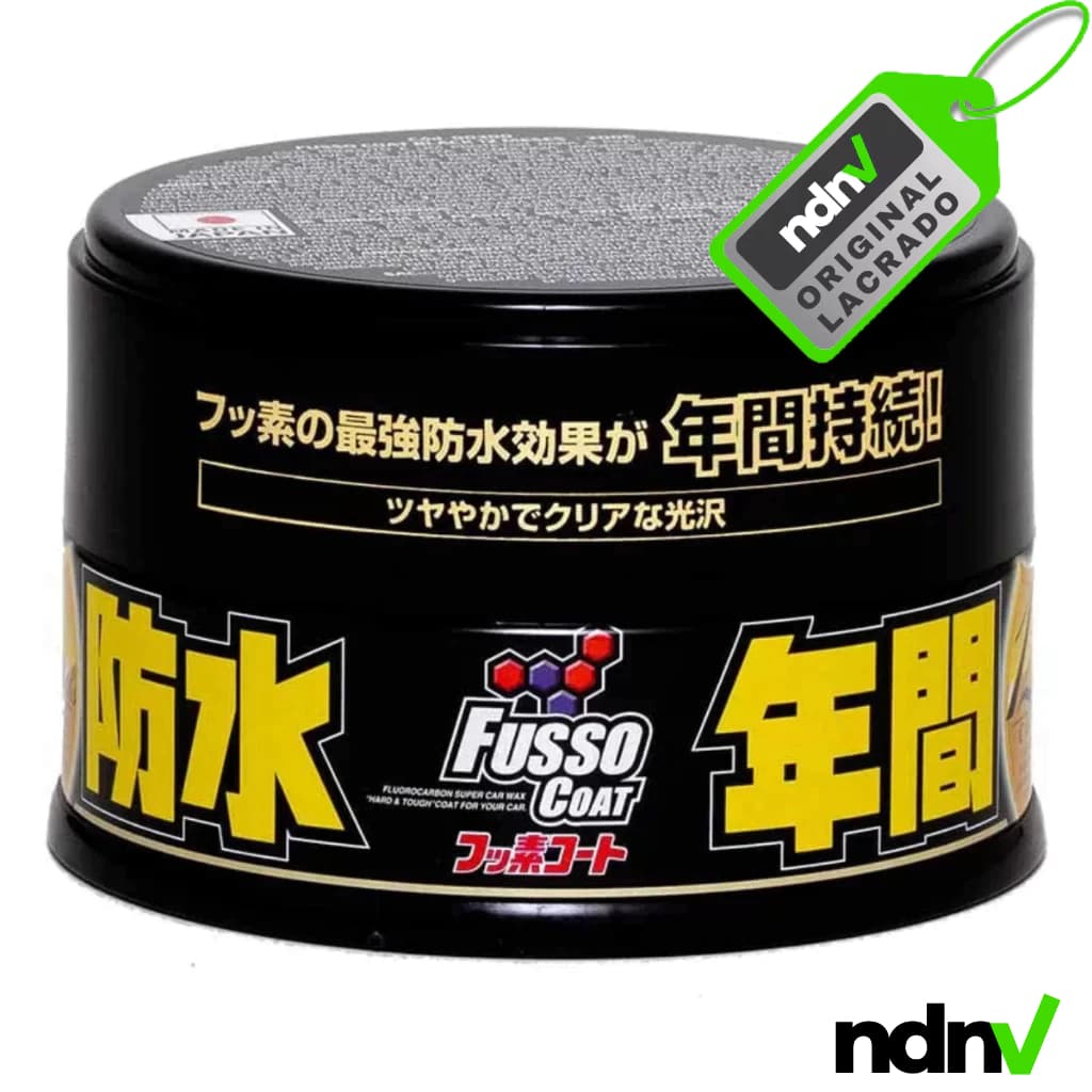 Cera Sintética Fusso Coat Black Cores Escuras 200g Soft99