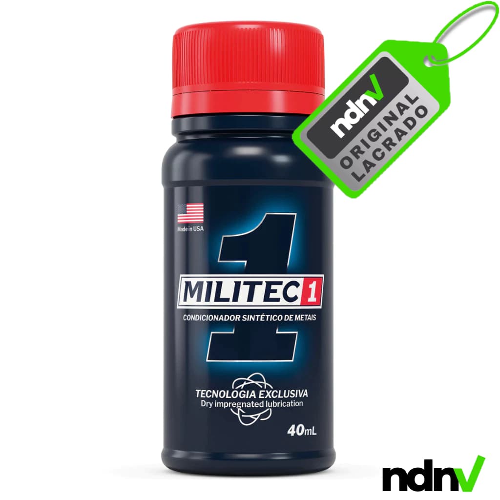 Militec-1 Para Motos ® - 40ml - Condicionador De Metais
