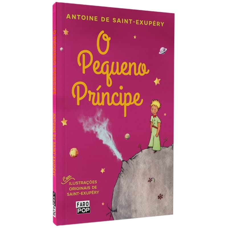 Livro O Pequeno Príncipe | Saint-Expuréry | Capa Pink