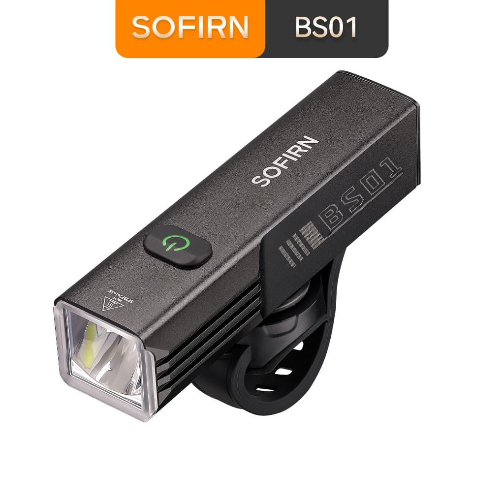 Sofirn BS01 Luz De Bicicleta LED USBC Luzes De Montanha Recarregáveis Para Ciclismo Noturno