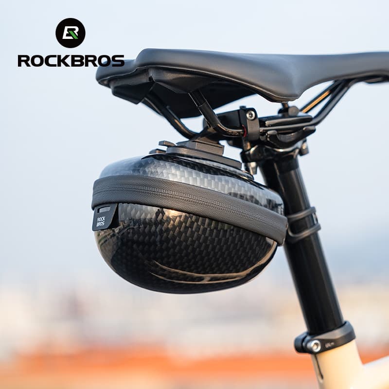 Saco De Bicicleta ROCKBROS Sela Leve Portátil De Cauda Dura Estável Sede Durável De Grande Capacidade