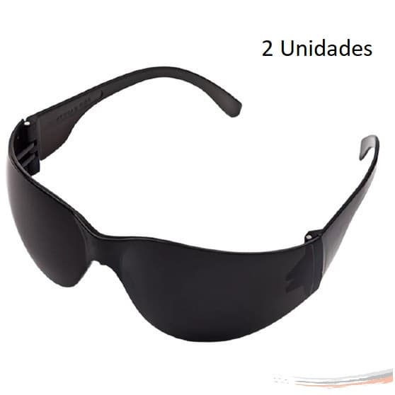 Kit 2 Óculos Epi Proteção Segurança Modelo Croma Fumê Ca