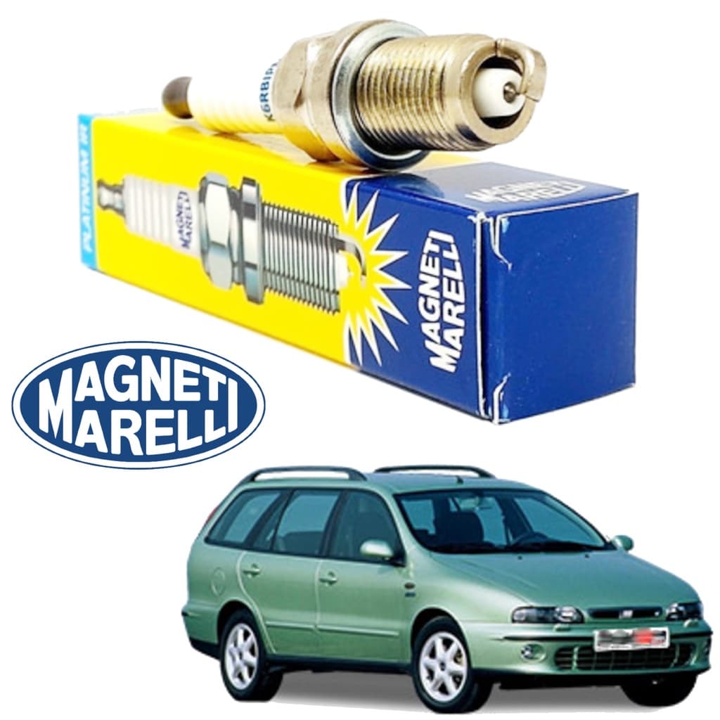 Vela De Ignição Fiat Marea Weekend 1.8 16v 2.0 e  2.4 20v Gasolina - 1998 A 2004 - 1 Vela